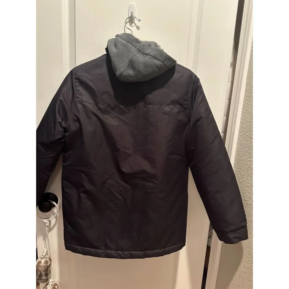 Pacific Trail Water/Wind Resistant Boy Puffer Jacket with Hood Size L 14/16